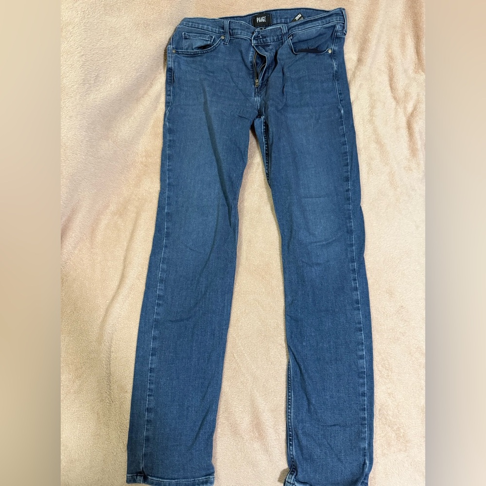 🟢🟢PAIGE Men's Denim Lennox Straight Jeans
